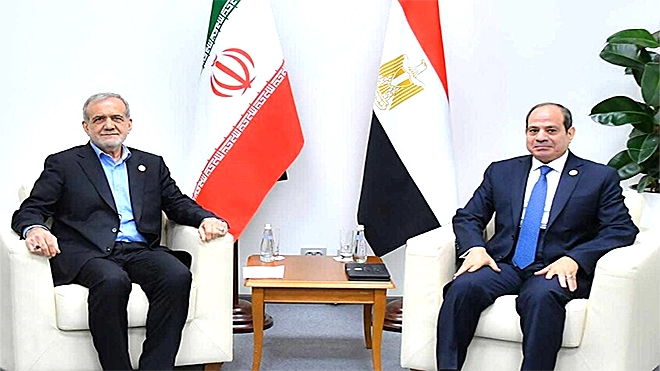 ​رسائل السيسي لرئيس إيران بشأن دول الخليج تثير تفاعلا